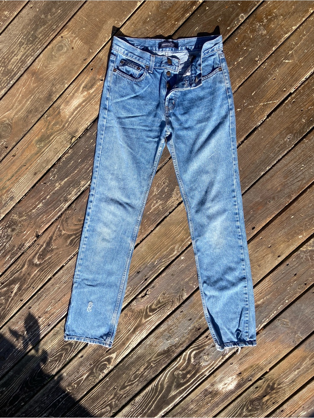 Straight leg vintage jeans